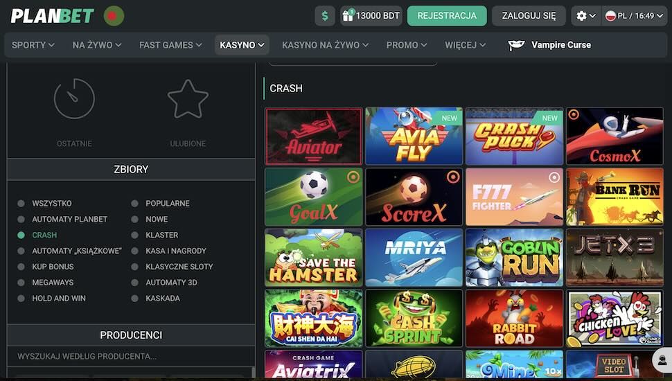 Planbet Casino