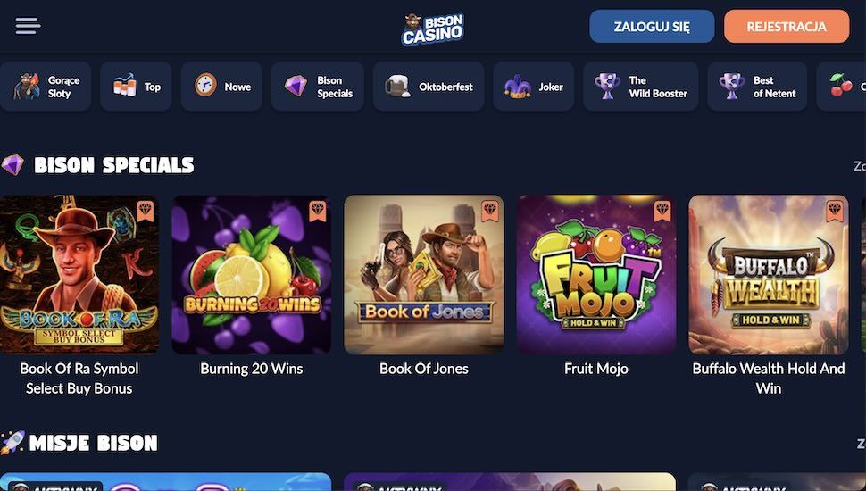 Bison casino