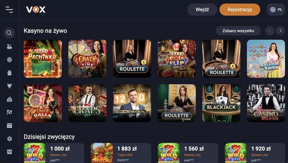 Vox casino
