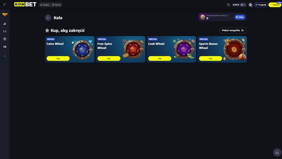 BDMbet casino Koło Fortuny