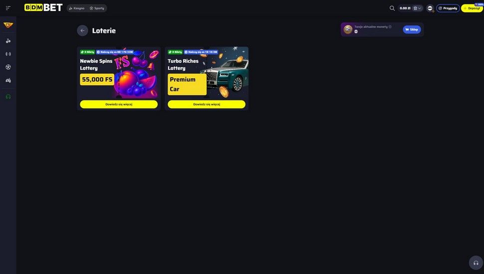 BDMbet casino Loterie kasynowe