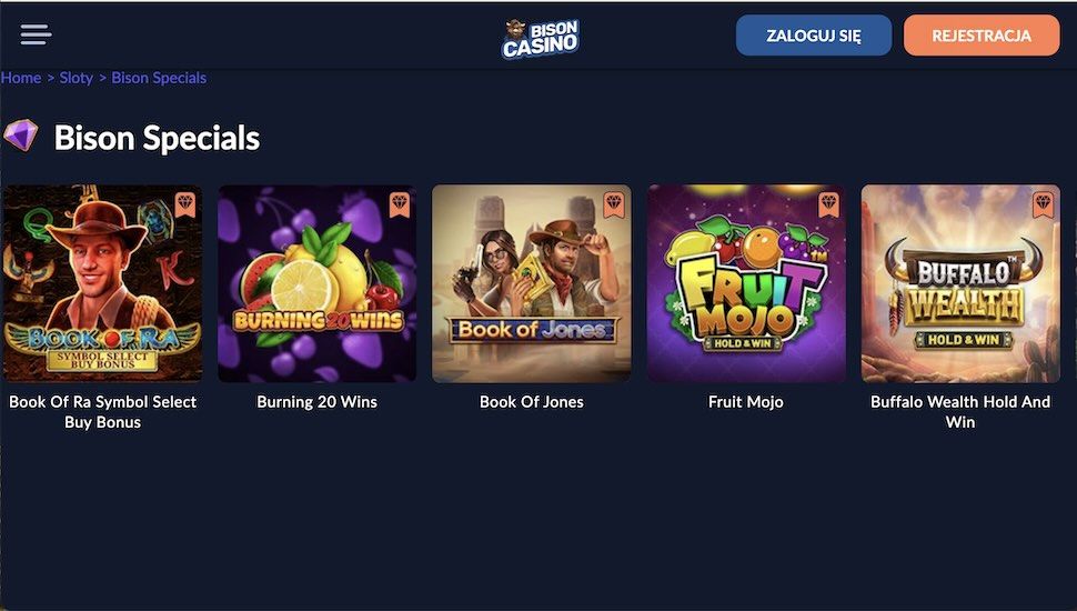 Bison casino