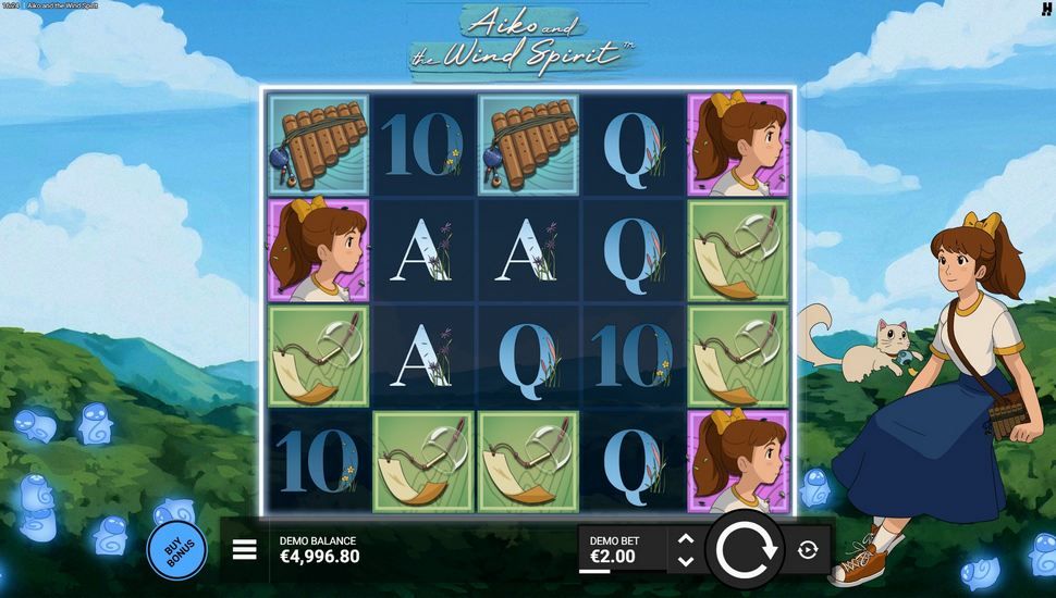 Aiko and the Wind Spirit slot