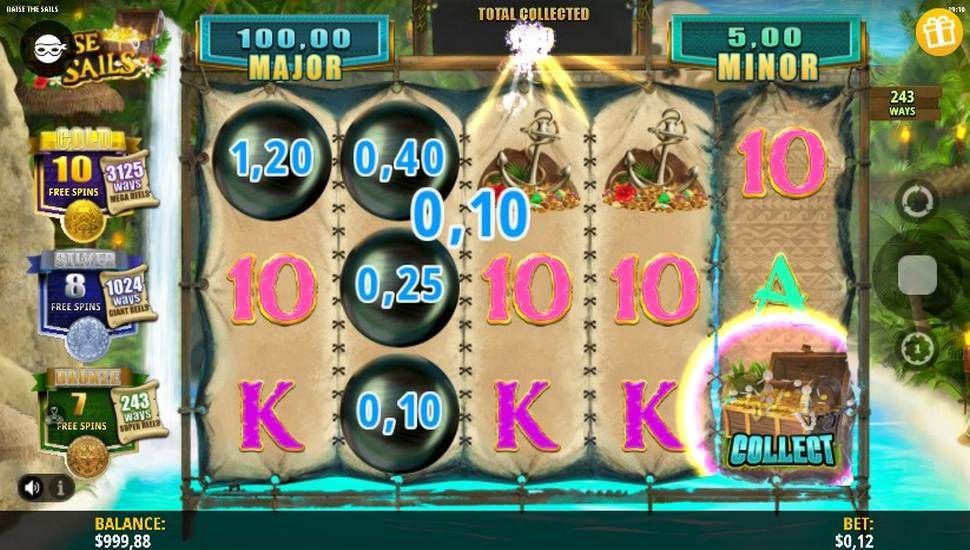 Raise the Sails slot