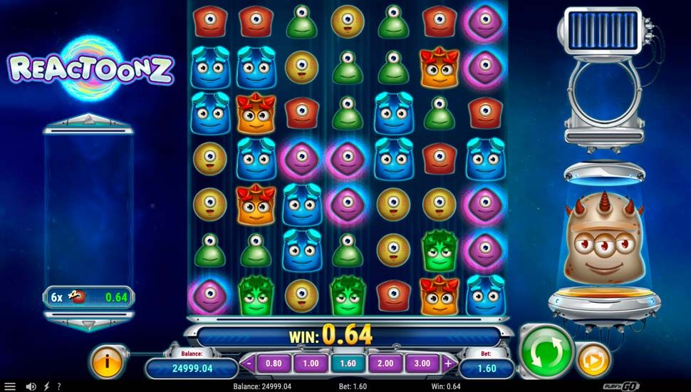 Reactoonz slot
