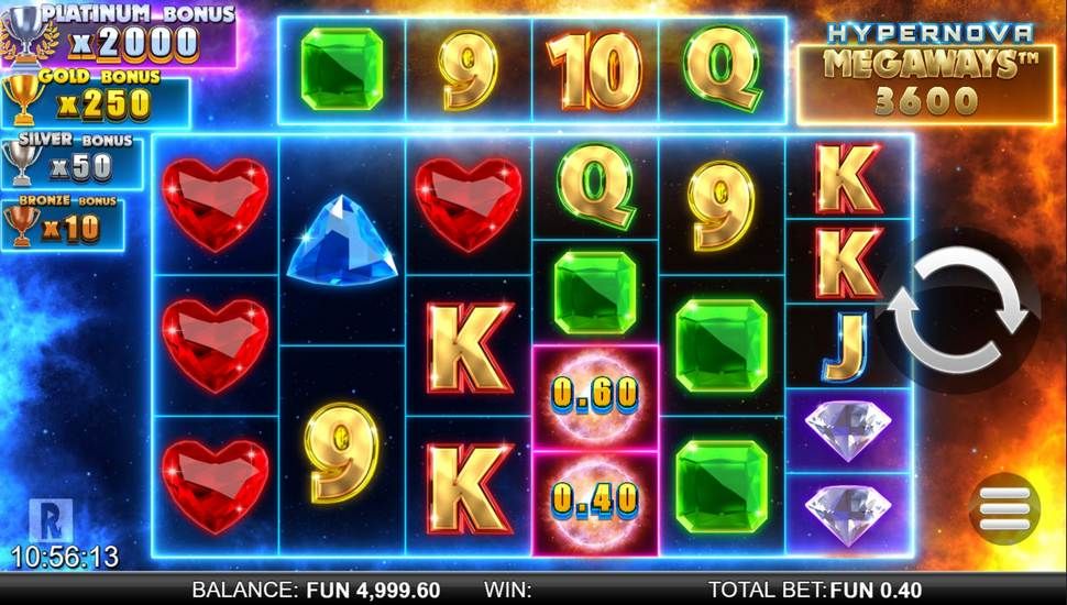 Hypernova Megaways slot