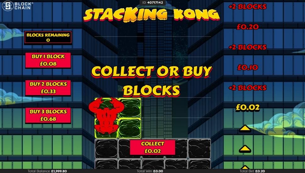 Stacking Kong slot
