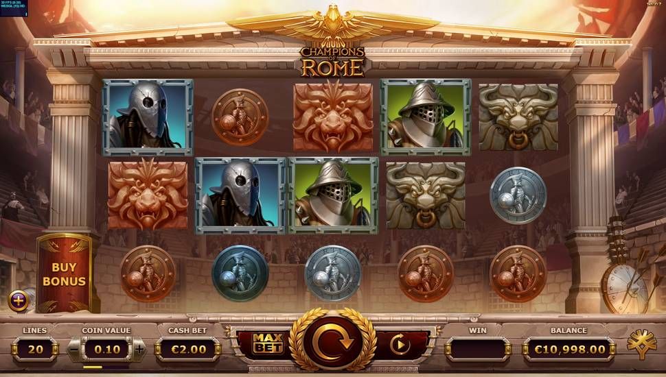 Champions of Rome slot