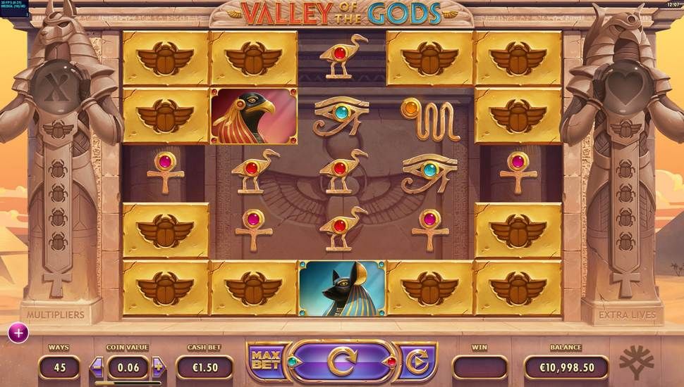 Valley of the Gods slot