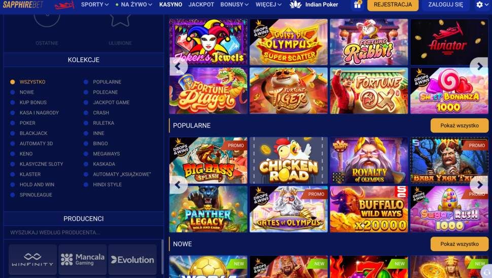 SapphireBet Casino