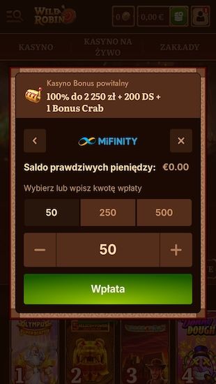 Wildrobin Wybierz metode platnosci