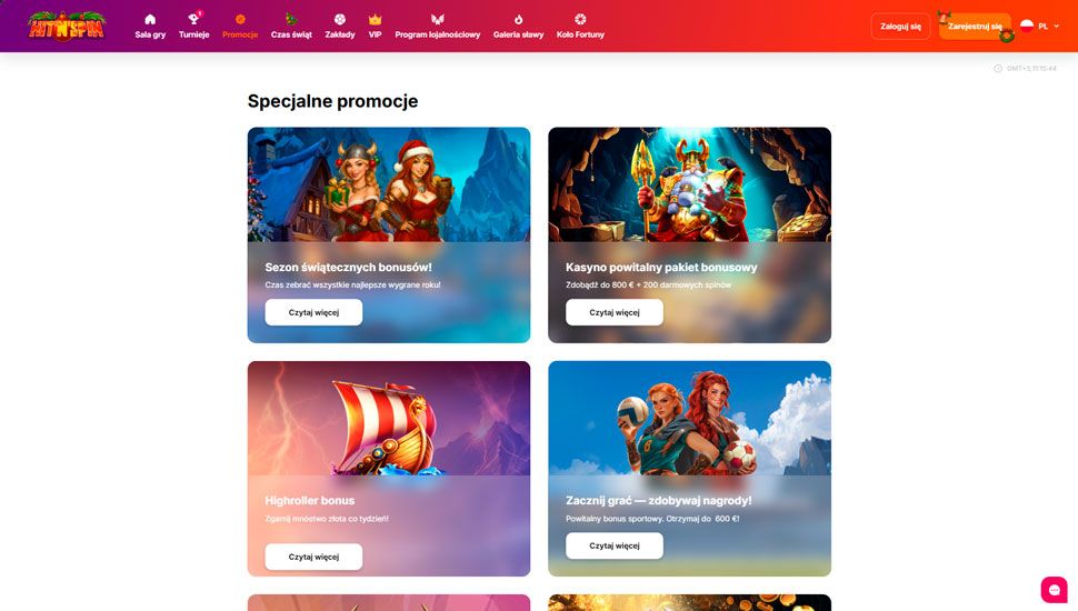 Hitnspin promocje