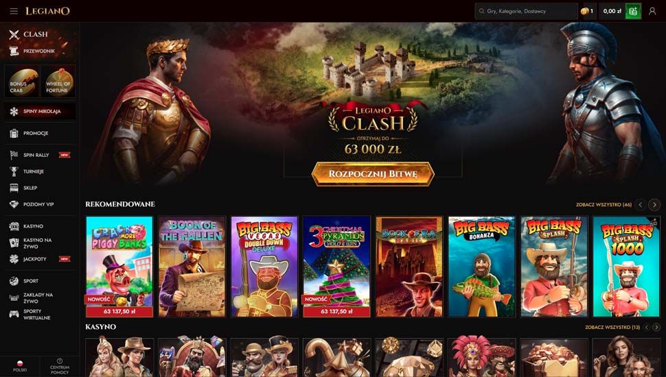 Legiano Casino glowny