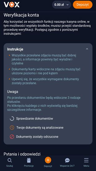 Przejdź weryfikację KYC