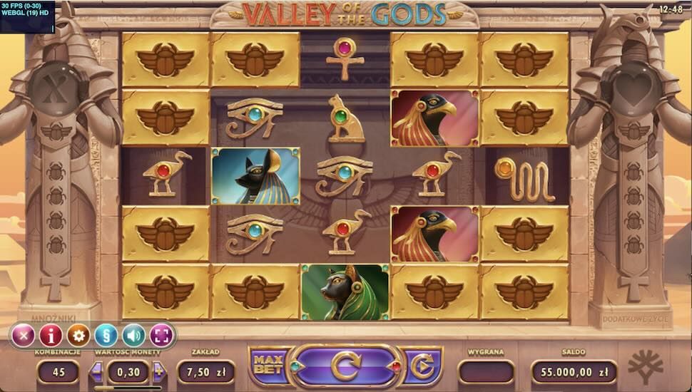 Valley of the Gods slot