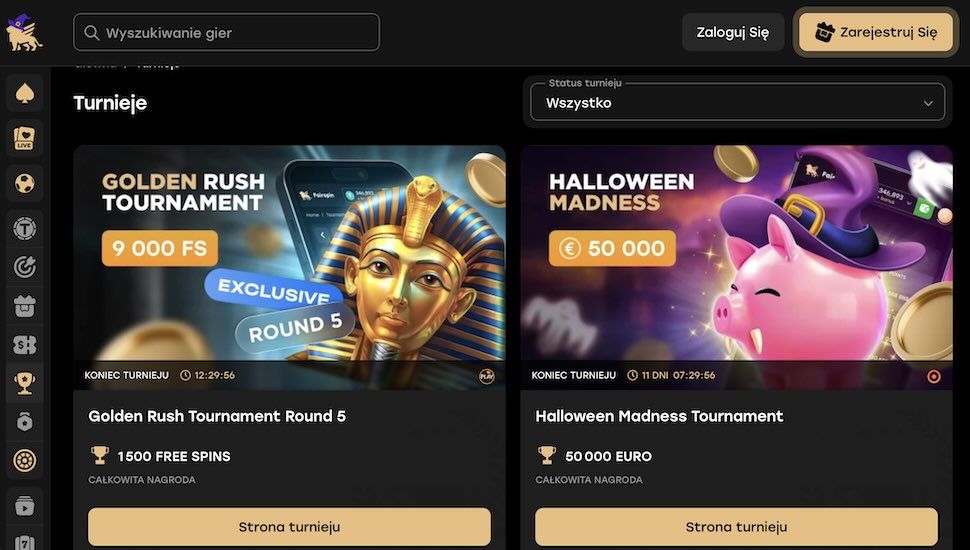 Fairspin Casino Turnieje