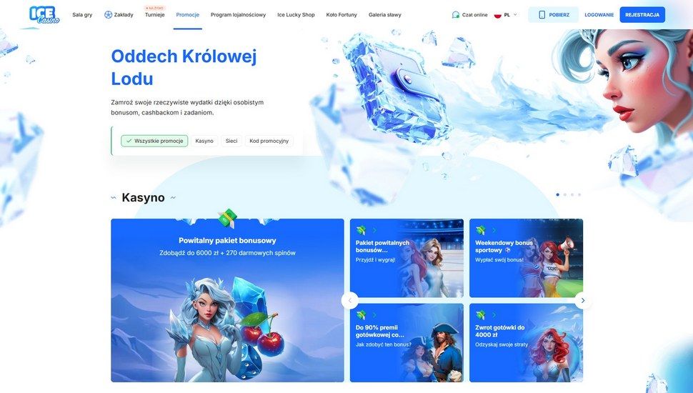 Ice Casino promocje