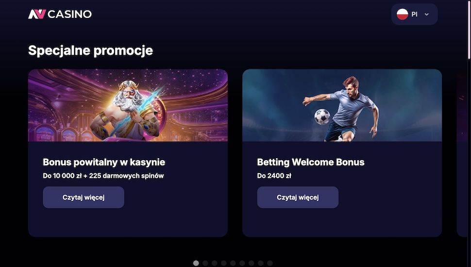 NV Casino Kasyno Promocje