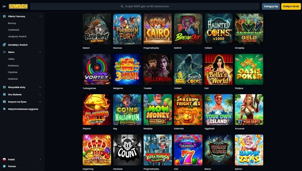 Snatch Casino automaty