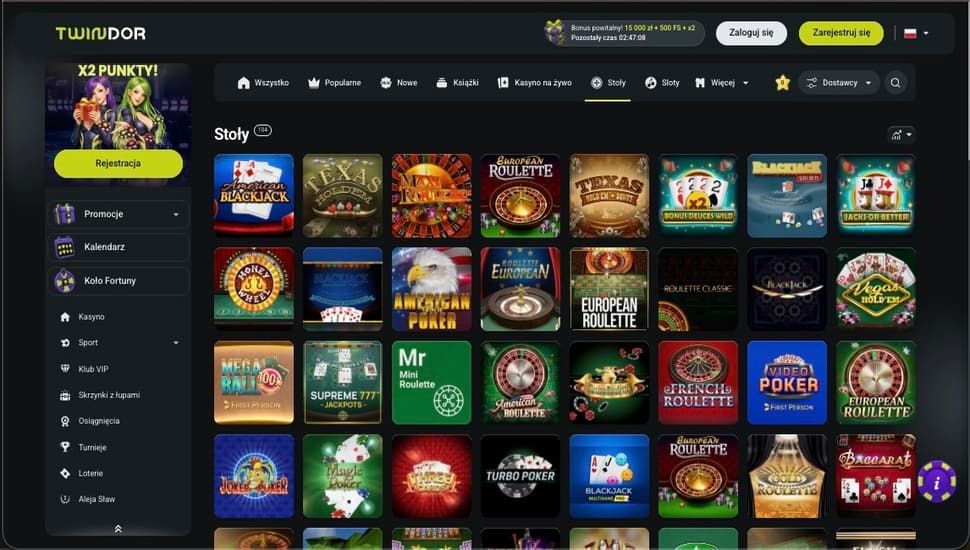 Twindor casino gry