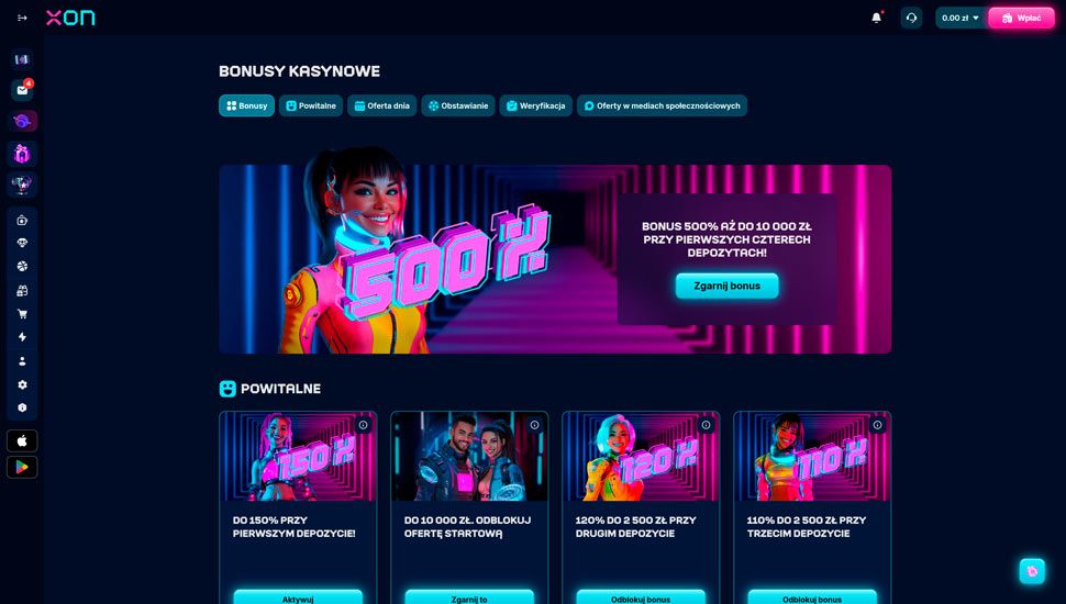 Xon.bet promocje
