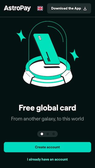 Astropay Sign Up