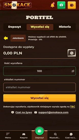 Jak wypłacić wygrane pieniądze za pomocą systemu płatności Jeton 3