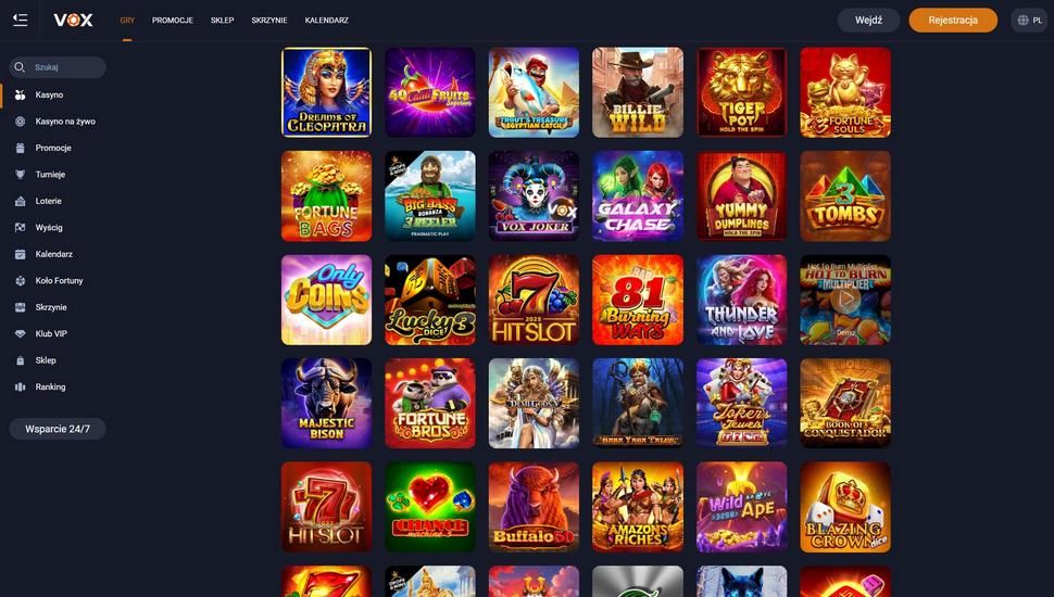 Vox casino