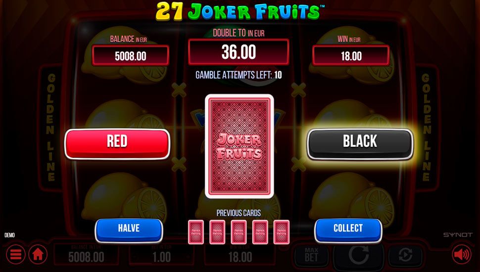27 Joker Fruits slot Bonusowe