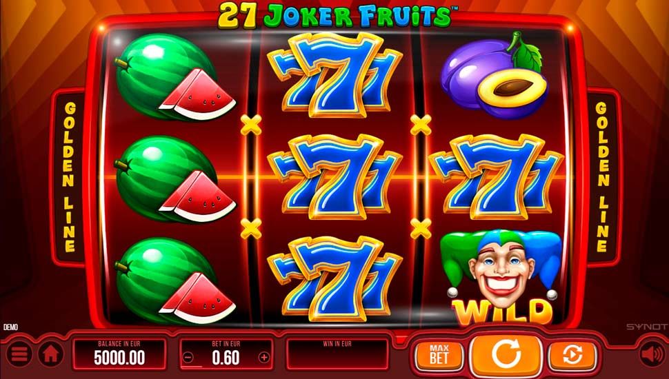27 Joker Fruits slot Rozgrywka
