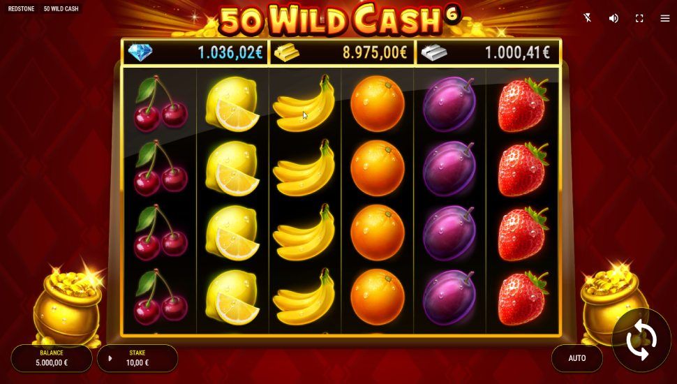50 Wild Cash rozgrywka
