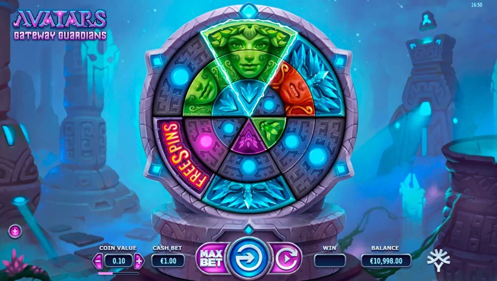Avatars Gateaway Guardians slot Rozgrywka