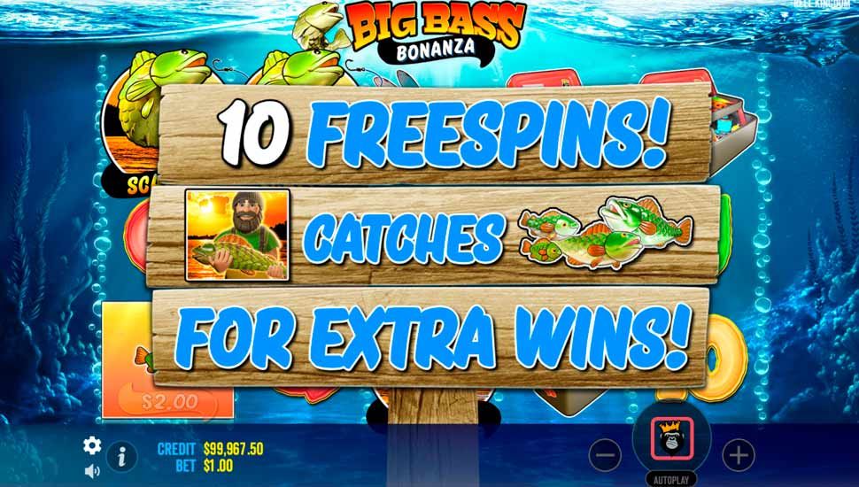 Big Bass Bonanza slot Bonusowe