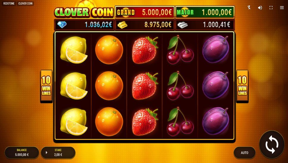 Clover Coin rozgrywka.