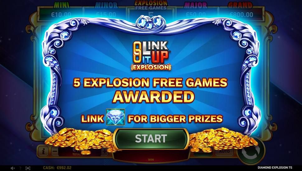Diamond Explosion 7s slot Bonusowe