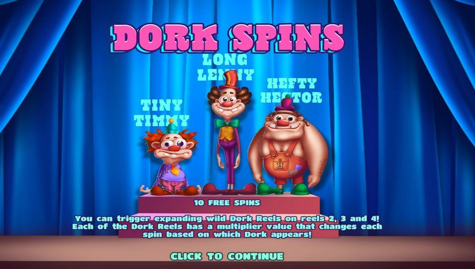 Dork Unit slot Bonusowe