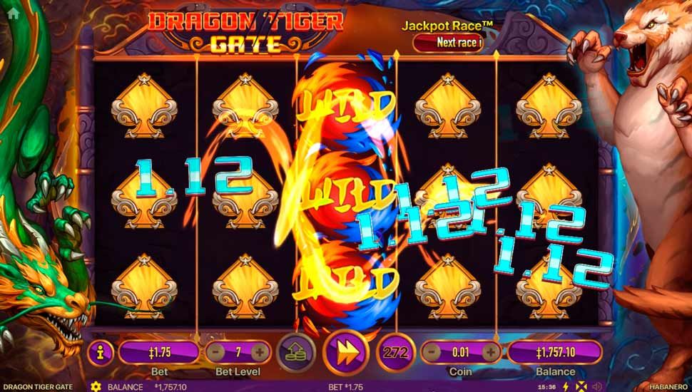 Dragon Tiger Gate slot Bonusowe