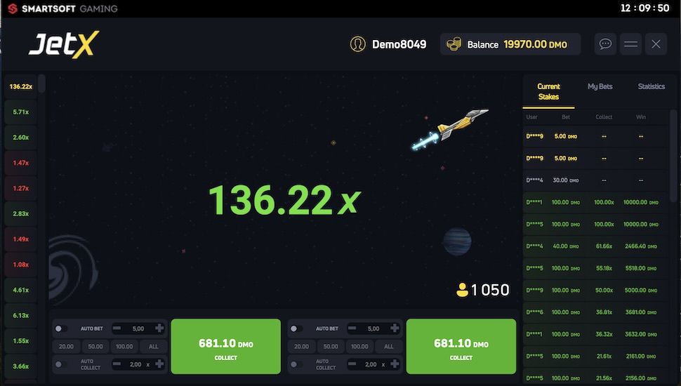Jet X slot Bonusowe