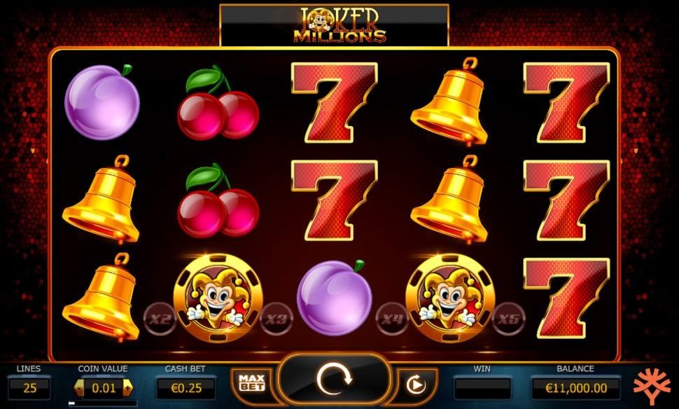 Joker Millions slot Rozgrywka