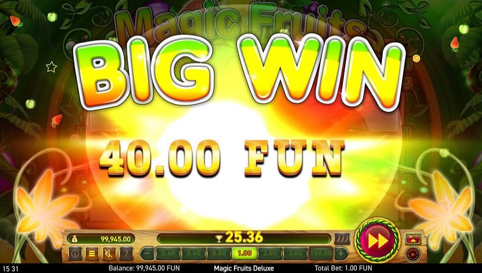 Magic Fruits Deluxe slot Bonusowe