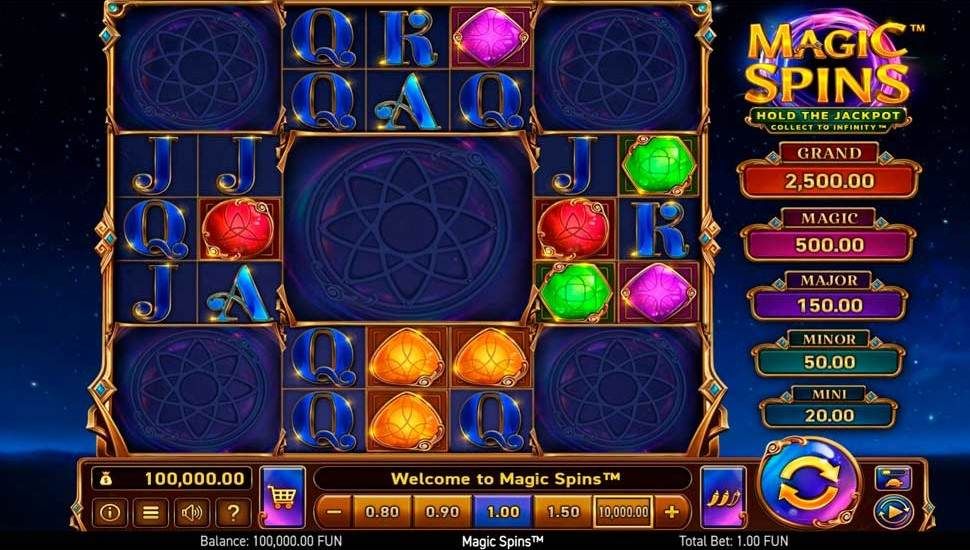 Magic Spins rozgrywka