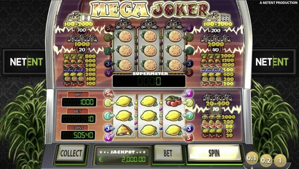Mega Joker slot Bonusowe