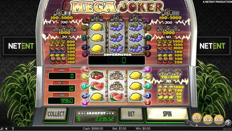 Mega Joker slot Rozgrywka