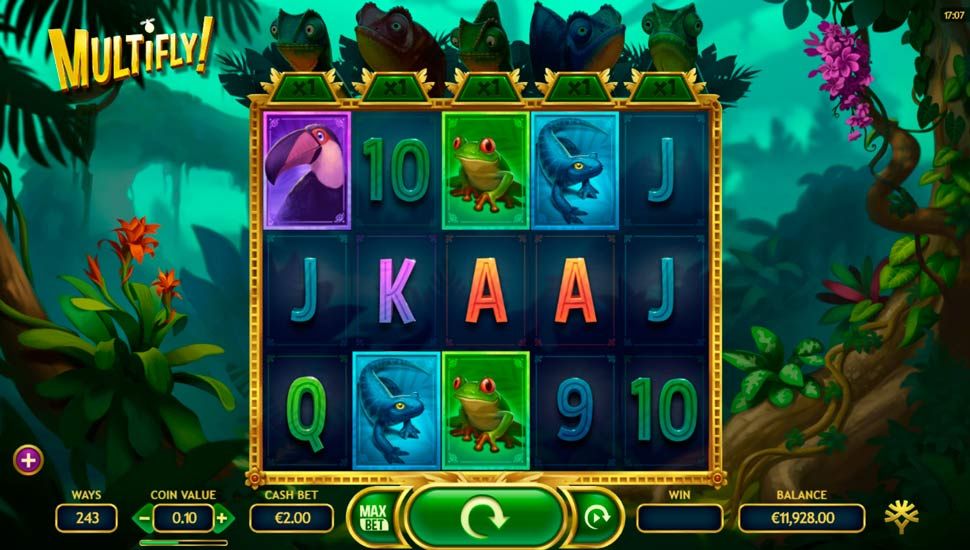 Multifly slot Rozgrywka