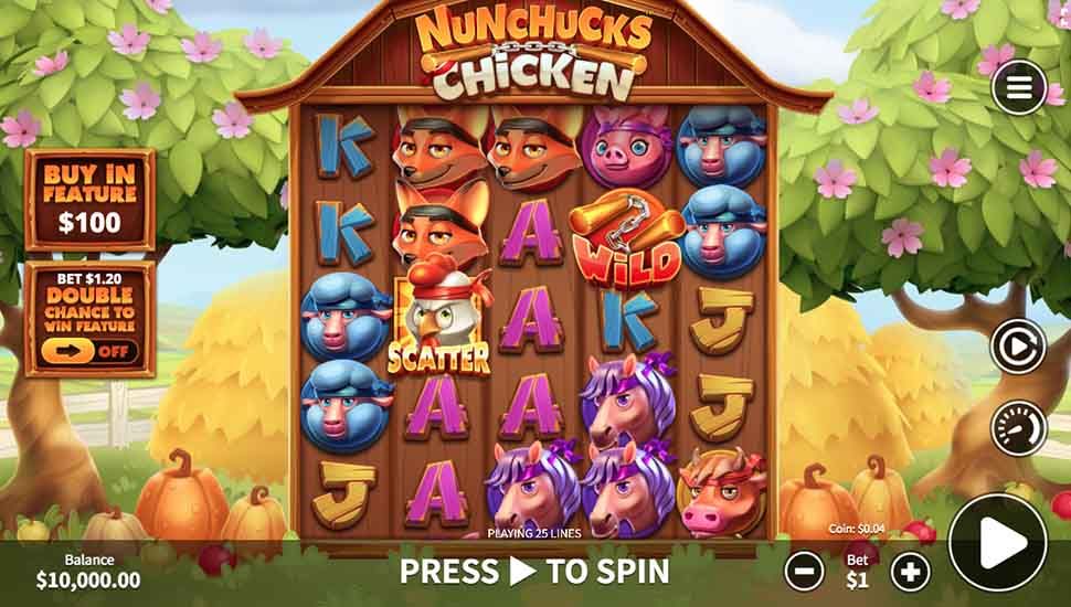 Nunchucks Chicken rozgrywka