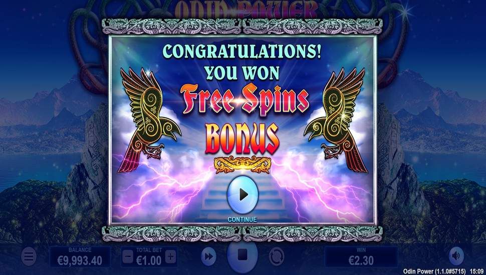 Odin Power slot free spins