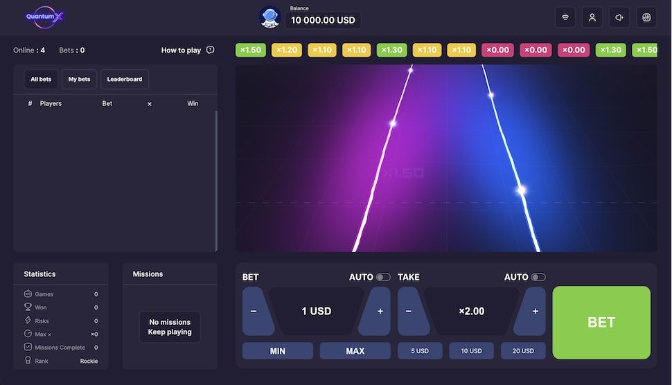 Quantum X slot Rozgrywka