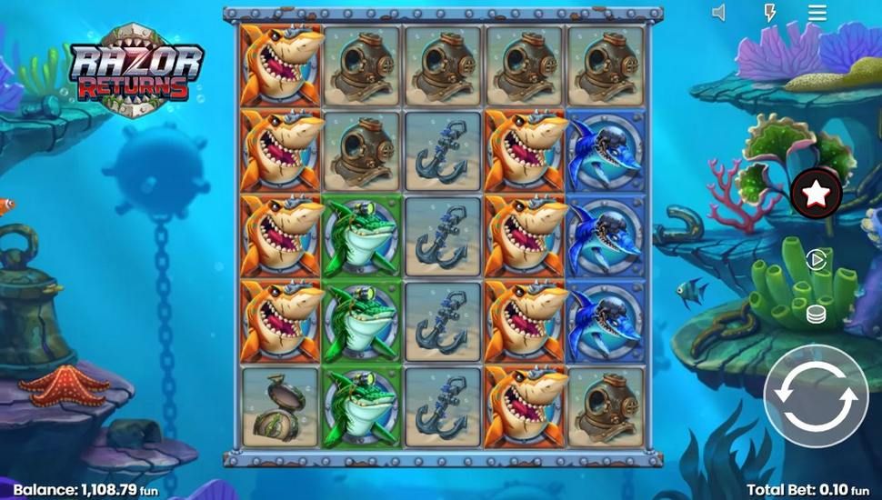 Razor Returns slot Razgrywka