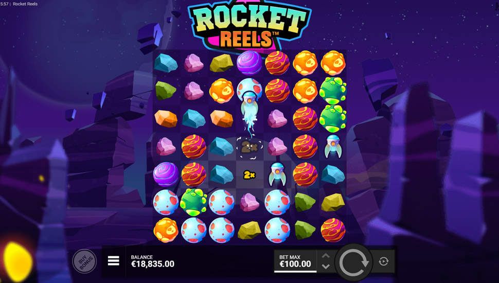 Rocket Reels slot gameplay