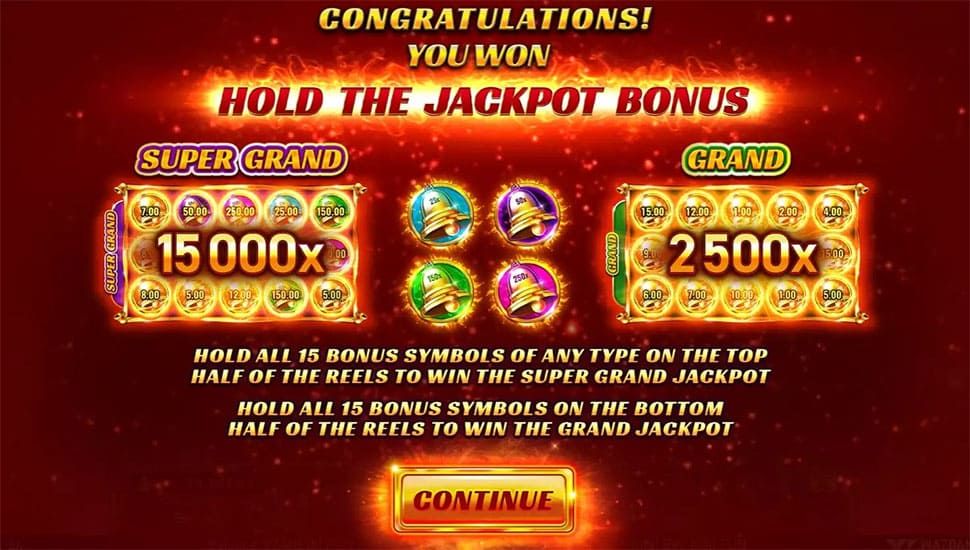 Sizzling Bells Hold The Jackpot jackpot bonus